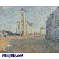 TSD3520 - Tranh sơn dầu thành phố đẹp